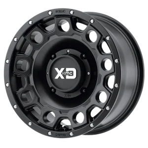 XD Powersports – XS129 HOLESHOT – Black – 14″x7″ 10mm – All weather Wheels – XS12947044710